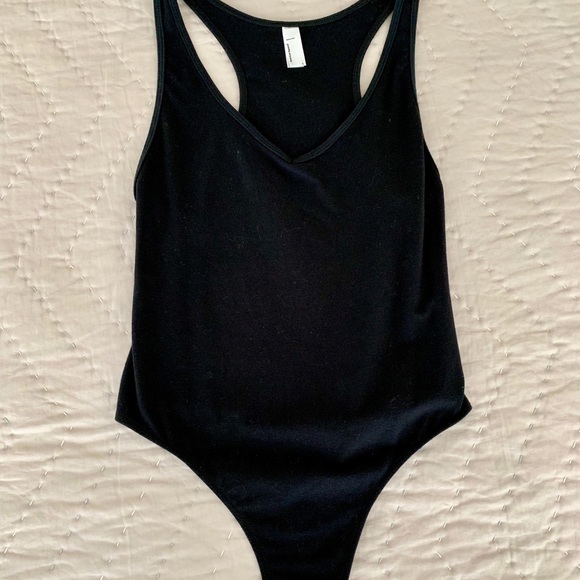 American Apparel Black Bodysuit - Picture 1 of 2